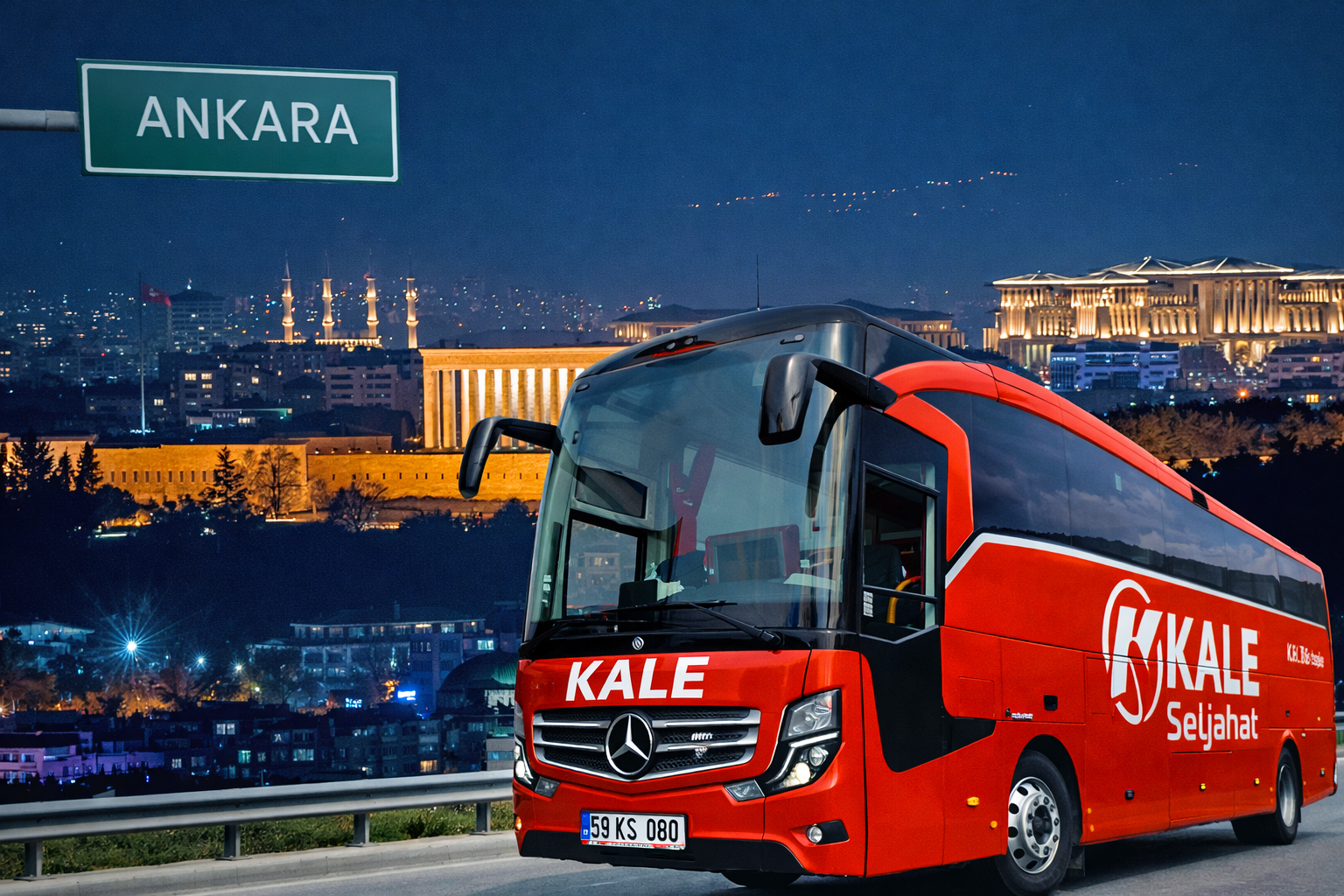 Kale Seyahat İstanbul Ankara Otobüs Bileti 2026 Fiyatlar, Sefer Saatleri ve Yolculuk Süresi